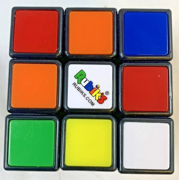 Rubik's Cube 3x3 Klassieke Puzzel kubus Hersenkraker Rubiks, Verzenden, 500 t/m 1500 stukjes, Zo goed als nieuw, Rubik's of 3D-puzzel