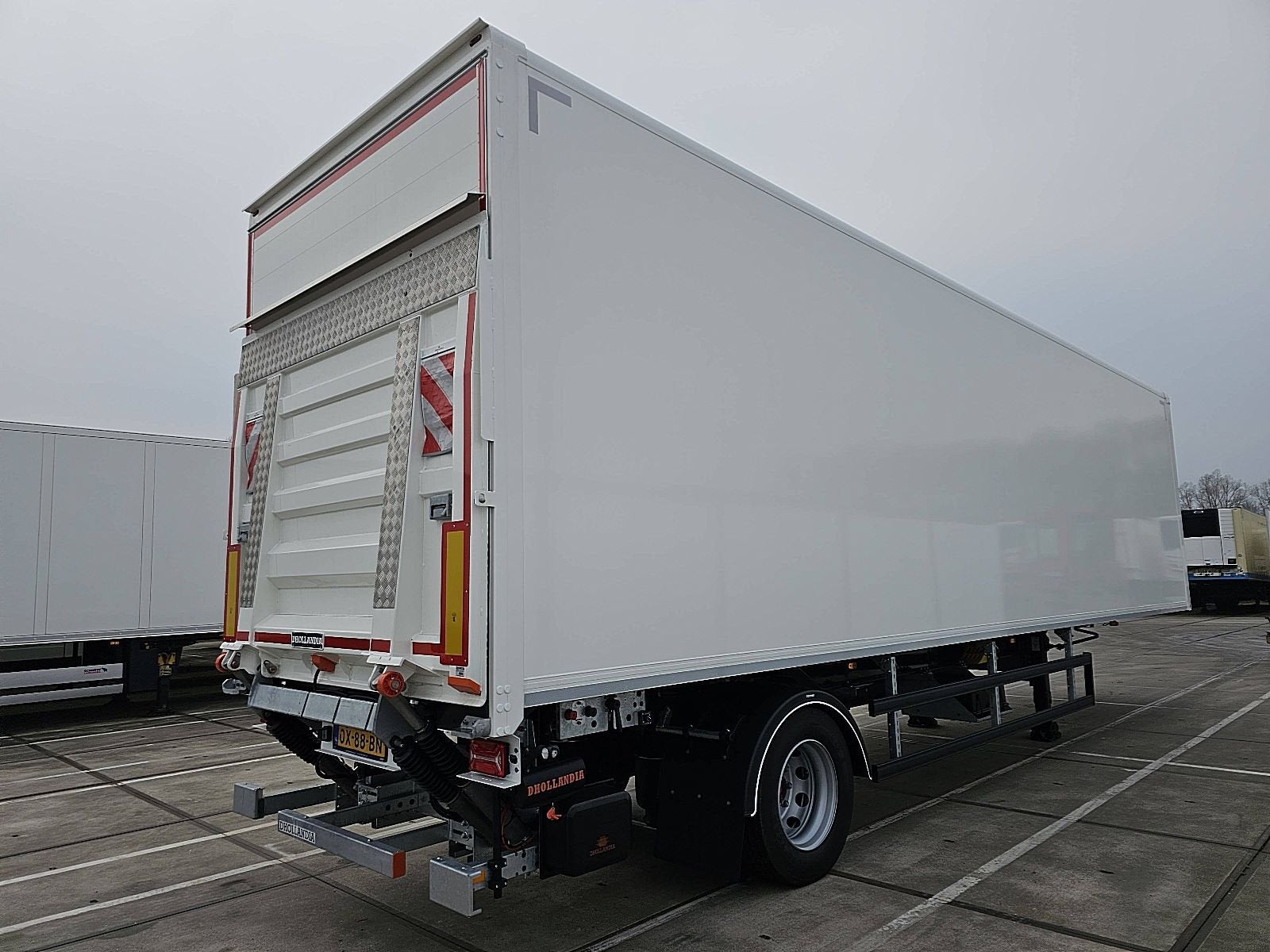 KLEYN TRAILERS TFSH 09 KOFFER stuuras laadklep, Overige kleuren, Bedrijf, Geïmporteerd, Aanhangers en Opleggers