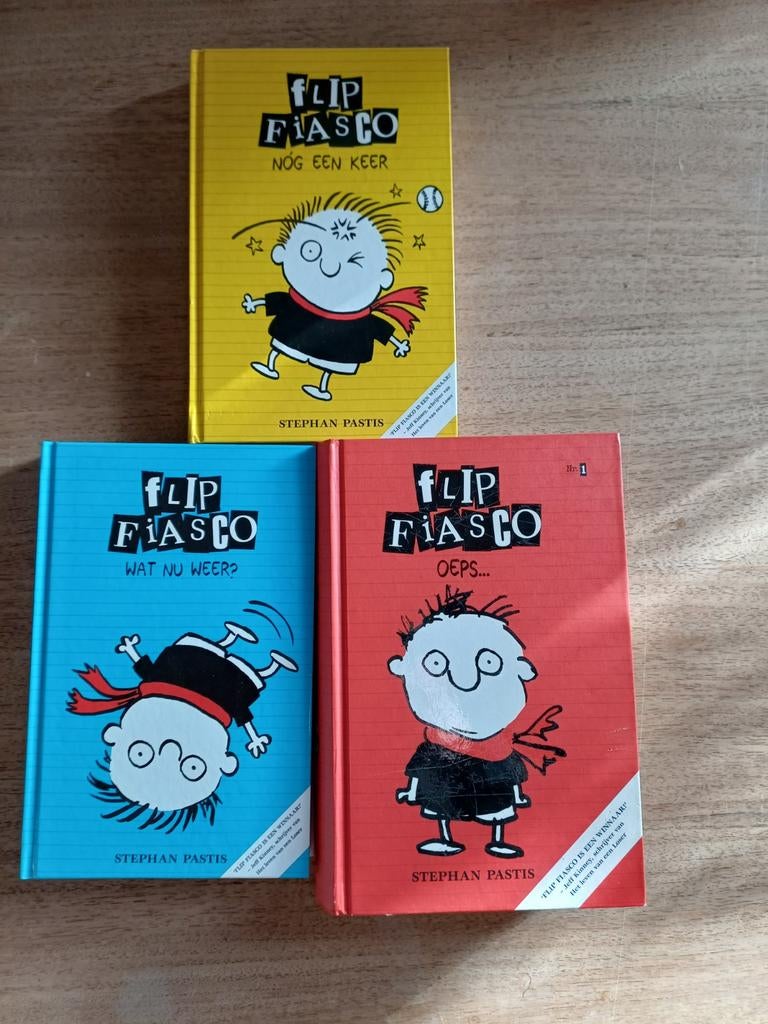 Flip Fiasco van Stephan Pastis, Ophalen of Verzenden, Gelezen, Stephan Pastis, Fictie