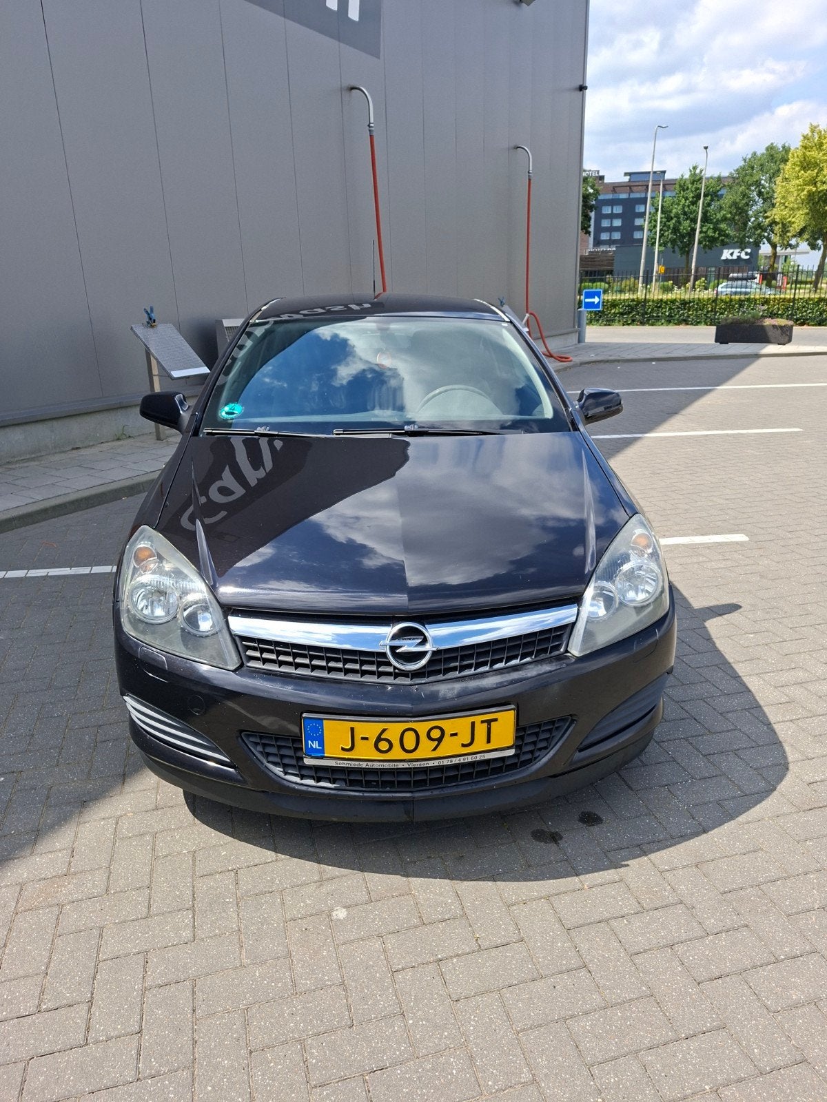 Opel Astra 1.4 16V nieuwe apk leuke auto, Voorwielaandrijving, Stof, Zwart, 4 cilinders