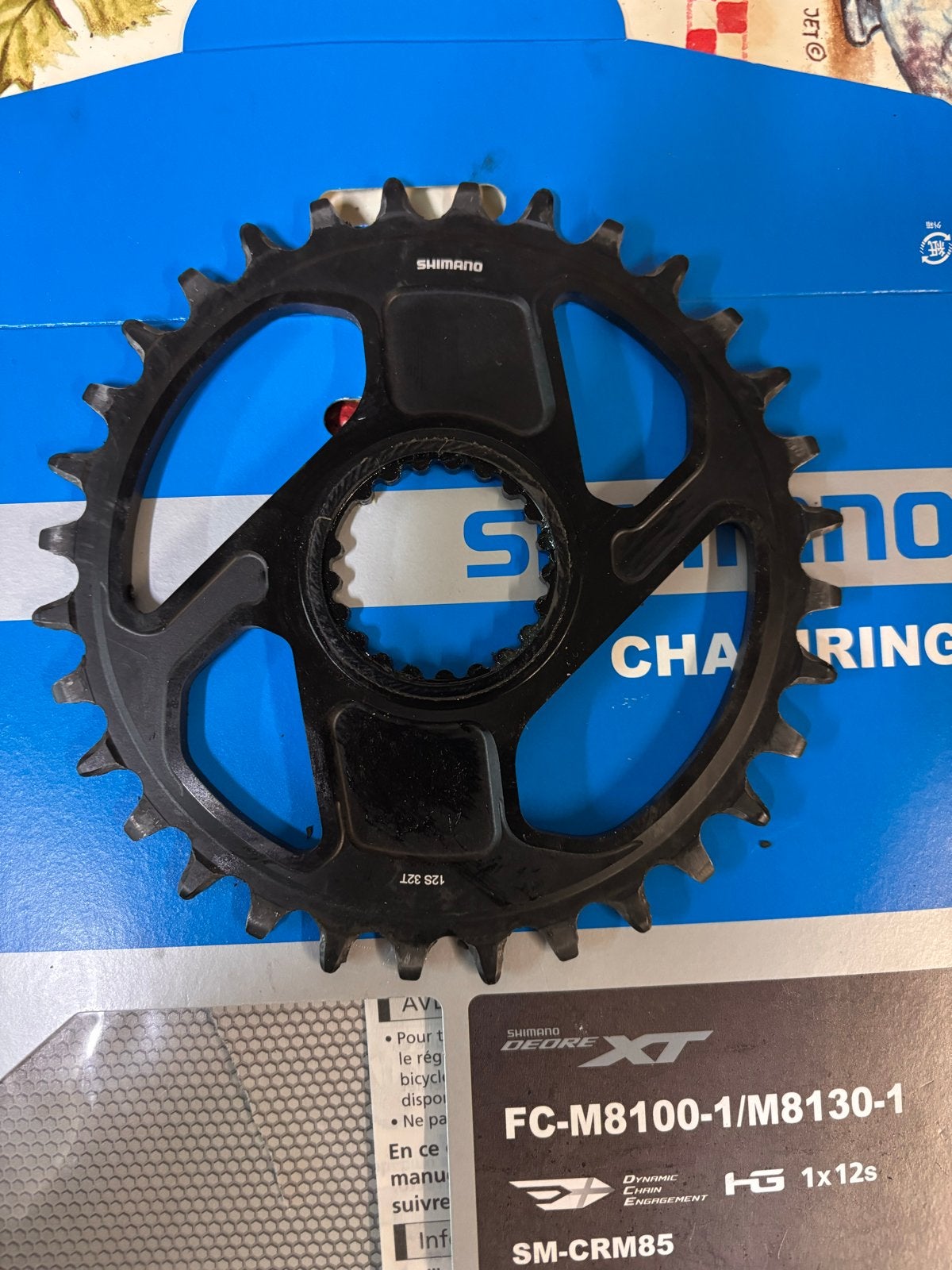 Shimano Deore XT 32T Kettingblad - Nieuw, Crankstel of Pedalen, Nieuw, Ophalen of Verzenden, Aluminium