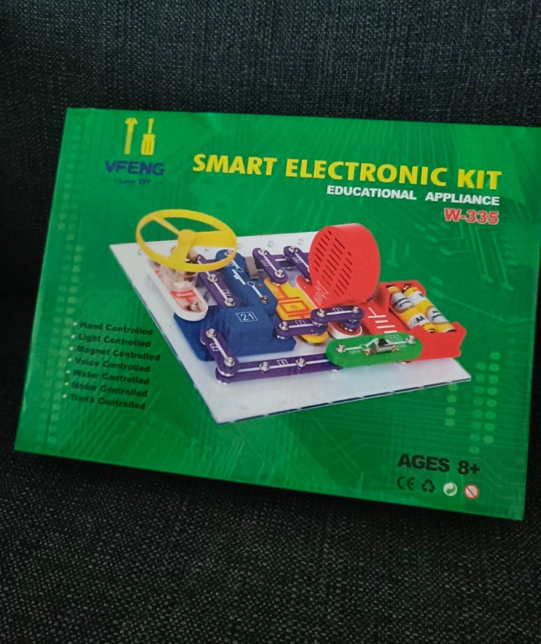 Smart Electronic Kit: Educatieve Bouwset voor Kinderen, Kinderen en Baby's, Ophalen of Verzenden, Zo goed als nieuw, Bouwen, Met licht