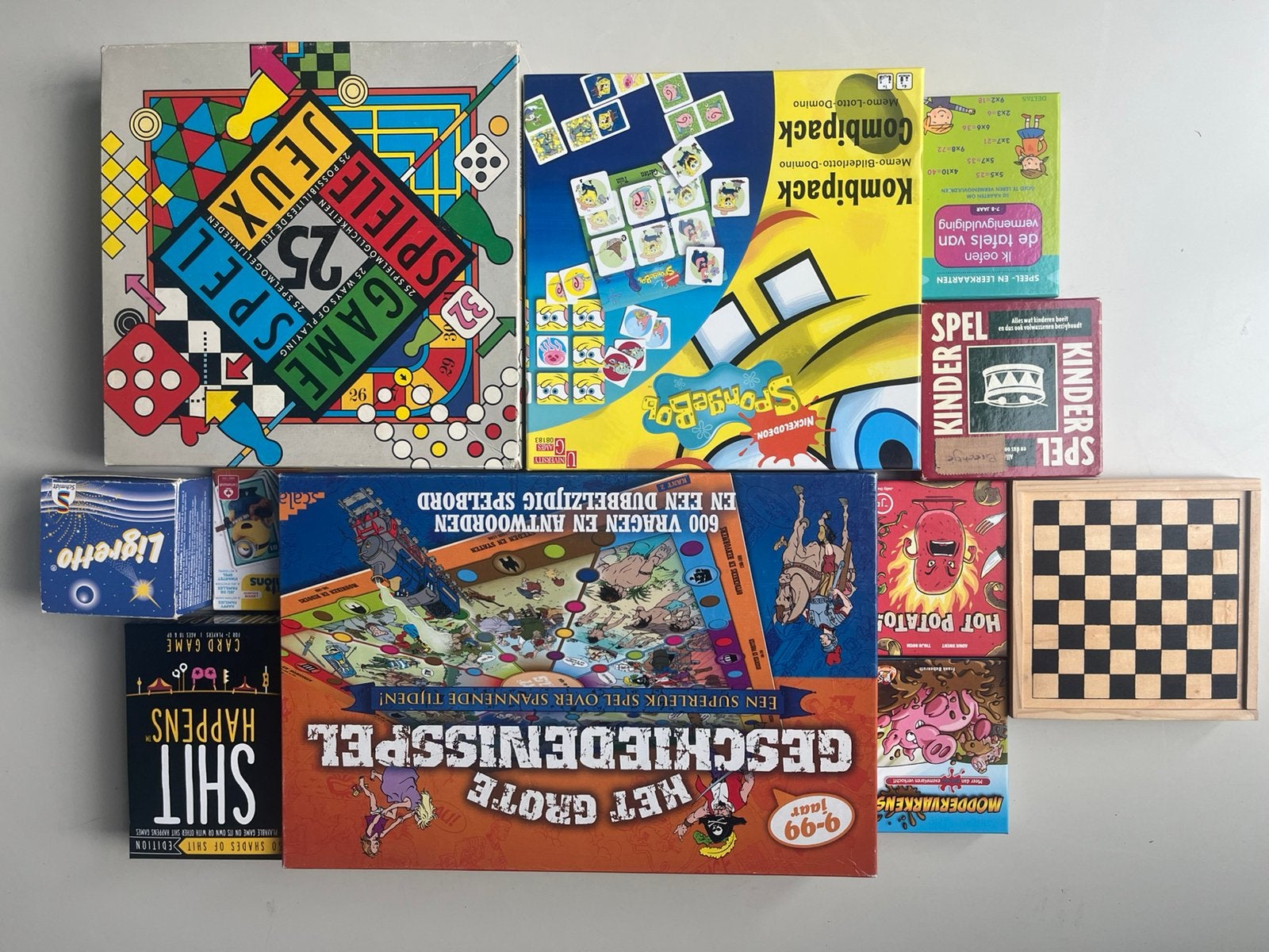 11 spelletjes voor kinderen en volwassenen, Ophalen, Zo goed als nieuw