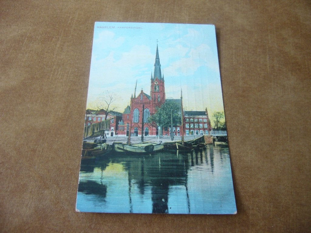 HAARLEM  =   KAMPERSINGEL    BRIEFKAART  1911, Ophalen of Verzenden, Voor 1920, Gelopen, Noord-Holland