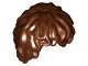 Lego Castle Helmen / Haar 2x Haar Rood Bruin / Reddish Brown, Lego, Nieuw, Ophalen of Verzenden, Losse stenen
