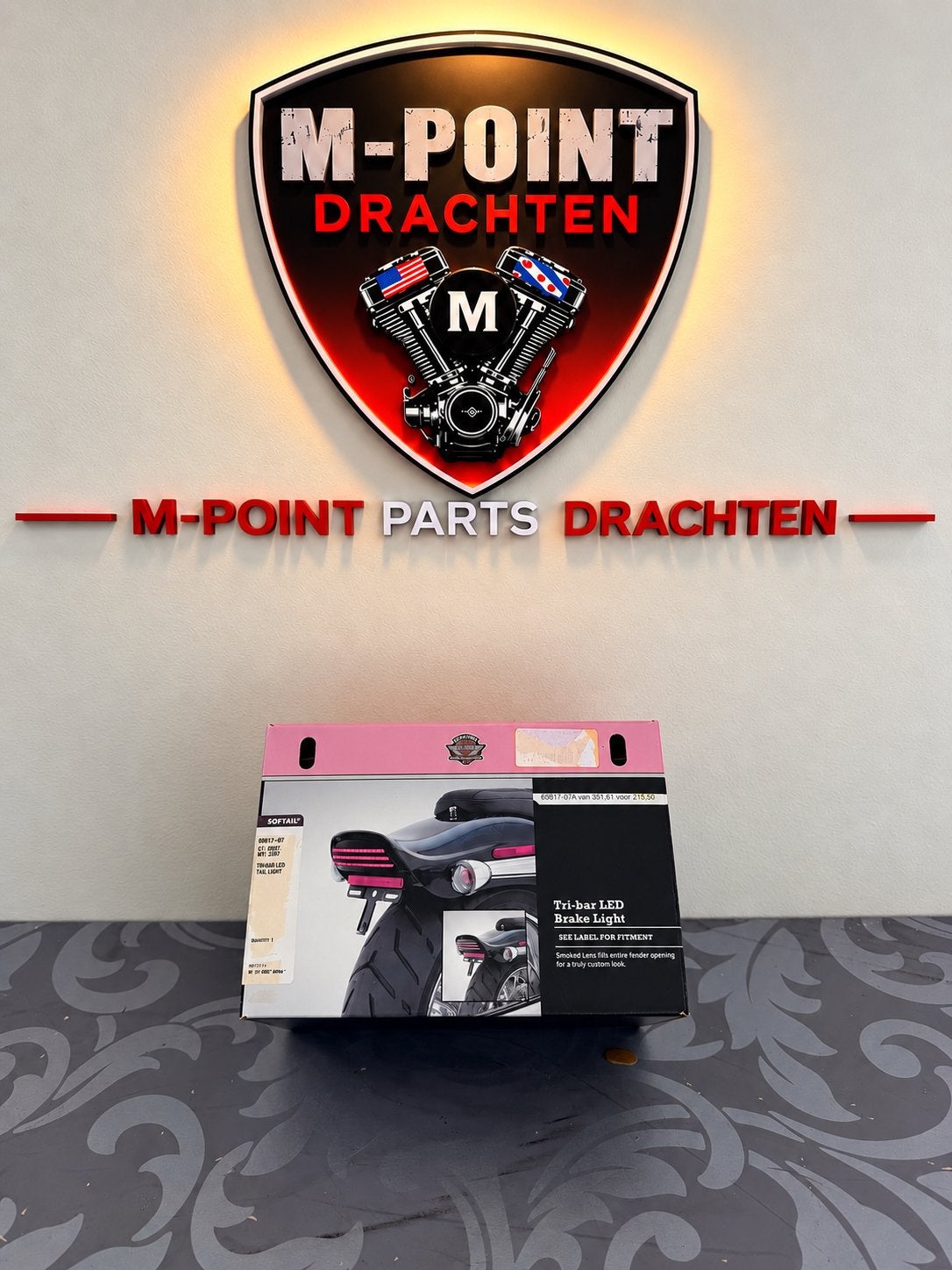 Harley-Davidson Tri-Bar LED Achterlicht 69817-07A Softail, Motoren, Ophalen of Verzenden, Nieuw