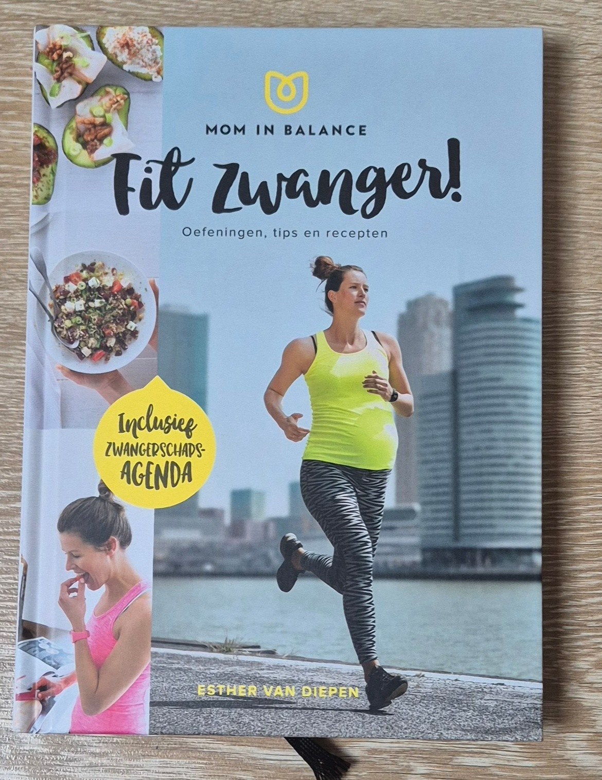 Fit Zwanger! Oefeningen, tips en recepten + agenda, Ophalen of Verzenden, Zo goed als nieuw, Zwangerschap en Bevalling, Esther van Diepen
