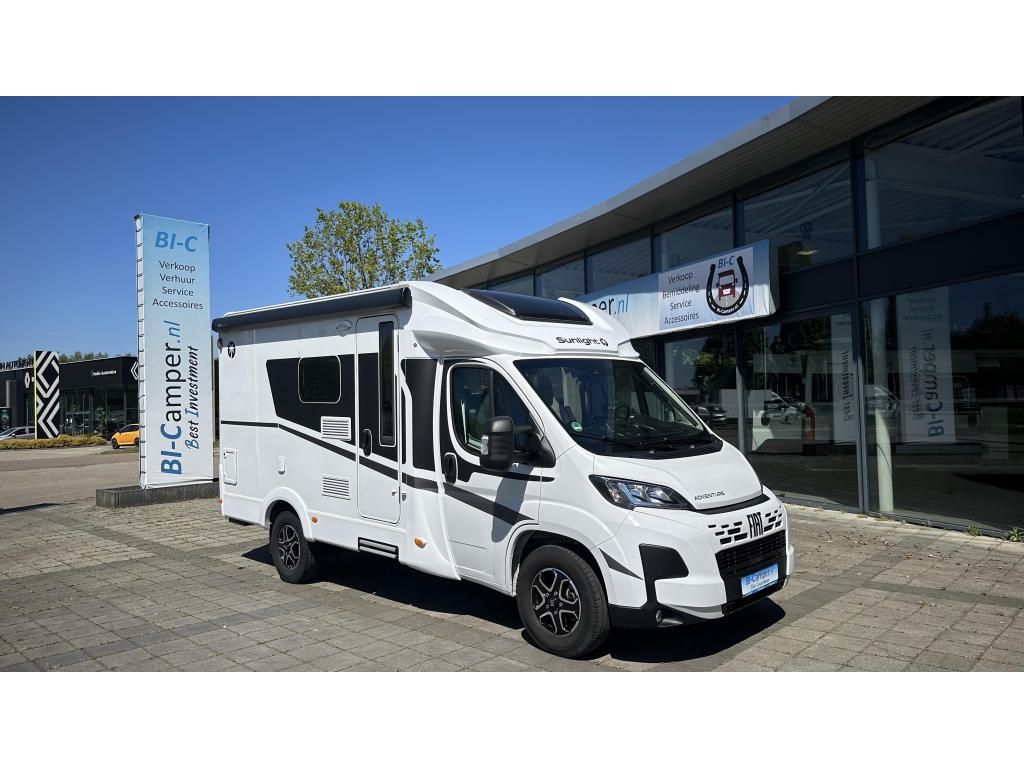 Sunlight Adventure Edition 58 T 8tr.Autom/NAV/CAM/Digitaal, Caravans en Kamperen, Automaat, Chemisch toilet, Sunlight, Ringverwarming
