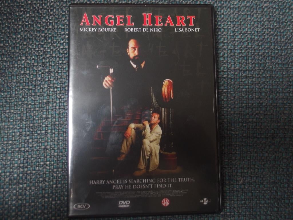 Angel Heart DVD 1987 Robert de Niro Mickey Rourke, Vanaf 16 jaar, Ophalen of Verzenden, Gebruikt, Overige gebieden
