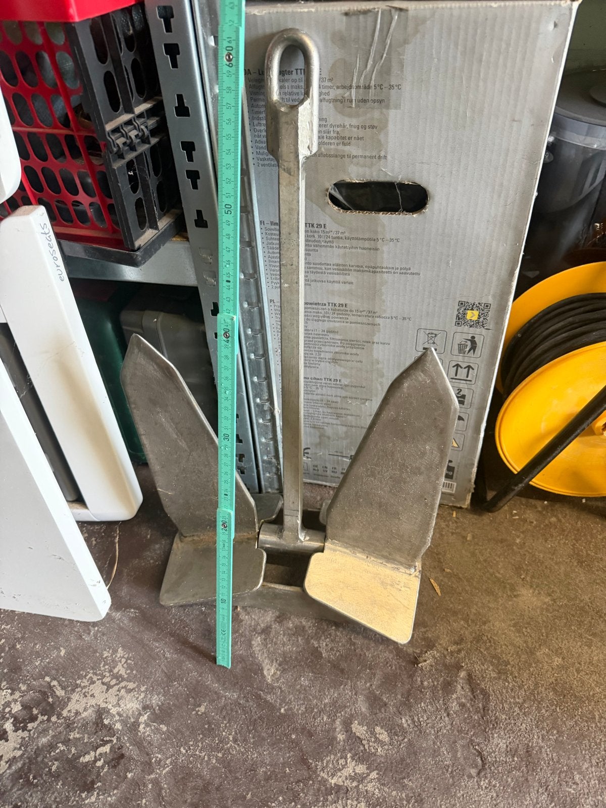 Groot anker voor boot - 60 cm lang, Ophalen, Gebruikt, Overige typen