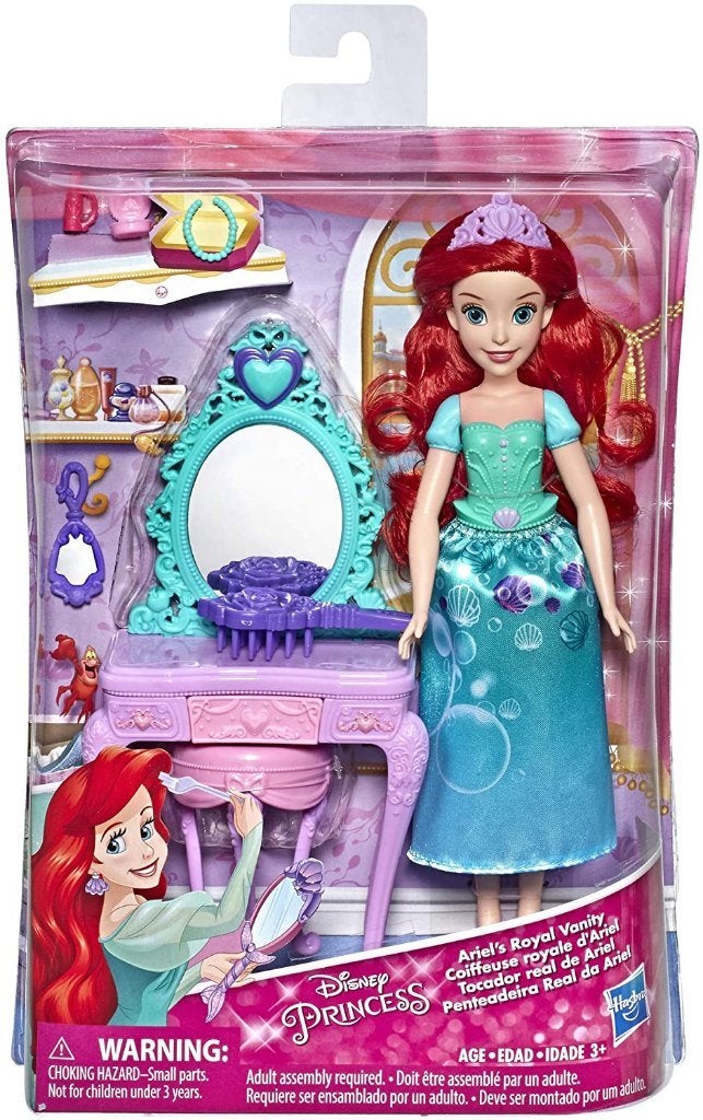 Disney Princess: Pop met Meubel en Accessoires: Ariel, Barbie, ., Nieuw, Ophalen of Verzenden