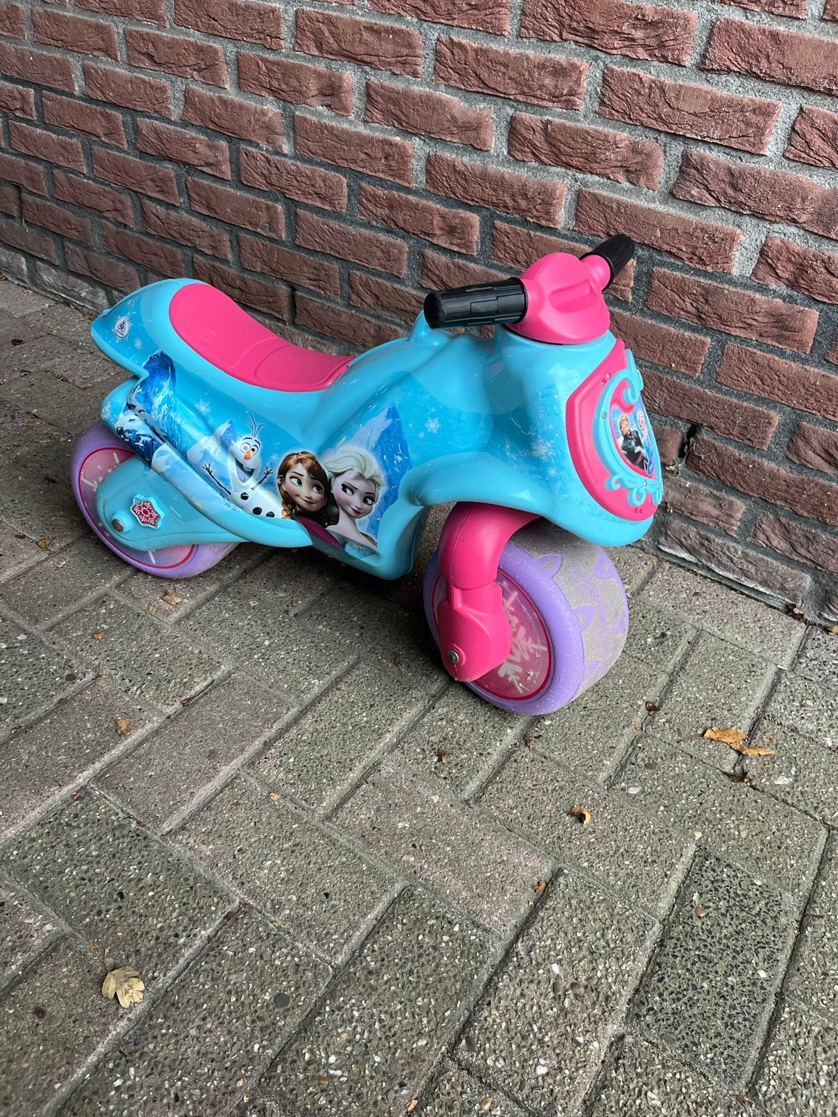 Frozen loopmotor voor kinderen, Ophalen, Gebruikt, Loopvoertuig