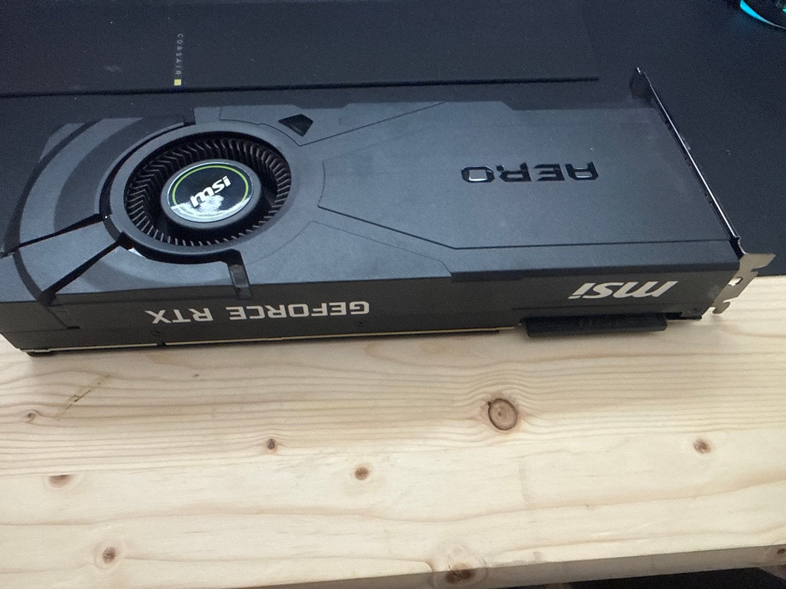 MSI GeForce RTX 2080 Super Aero Grafische Kaart, PCI-Express 3, GDDR6, Ophalen of Verzenden, Zo goed als nieuw