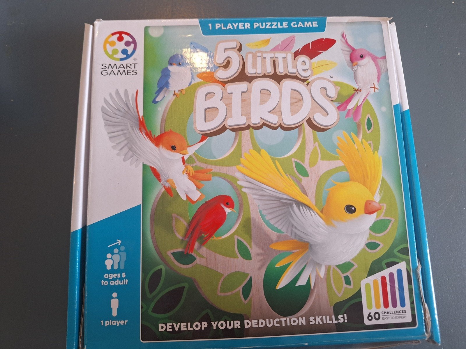 5 little birds smartgames, vanaf 4/5 jaar, Ophalen of Verzenden, Zo goed als nieuw, Puzzelen