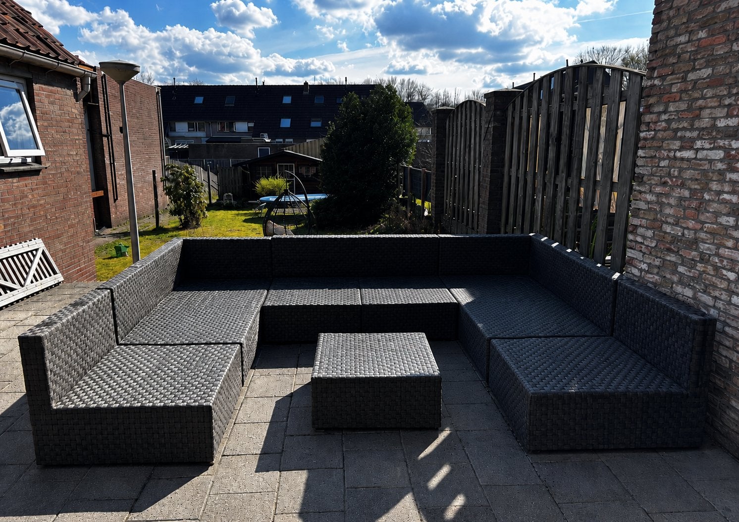 Tuinset intratuin, Tuin en Terras, Tuinsets en Loungesets, Ophalen, Gebruikt, Meer dan 8 zitplaatsen, Loungeset