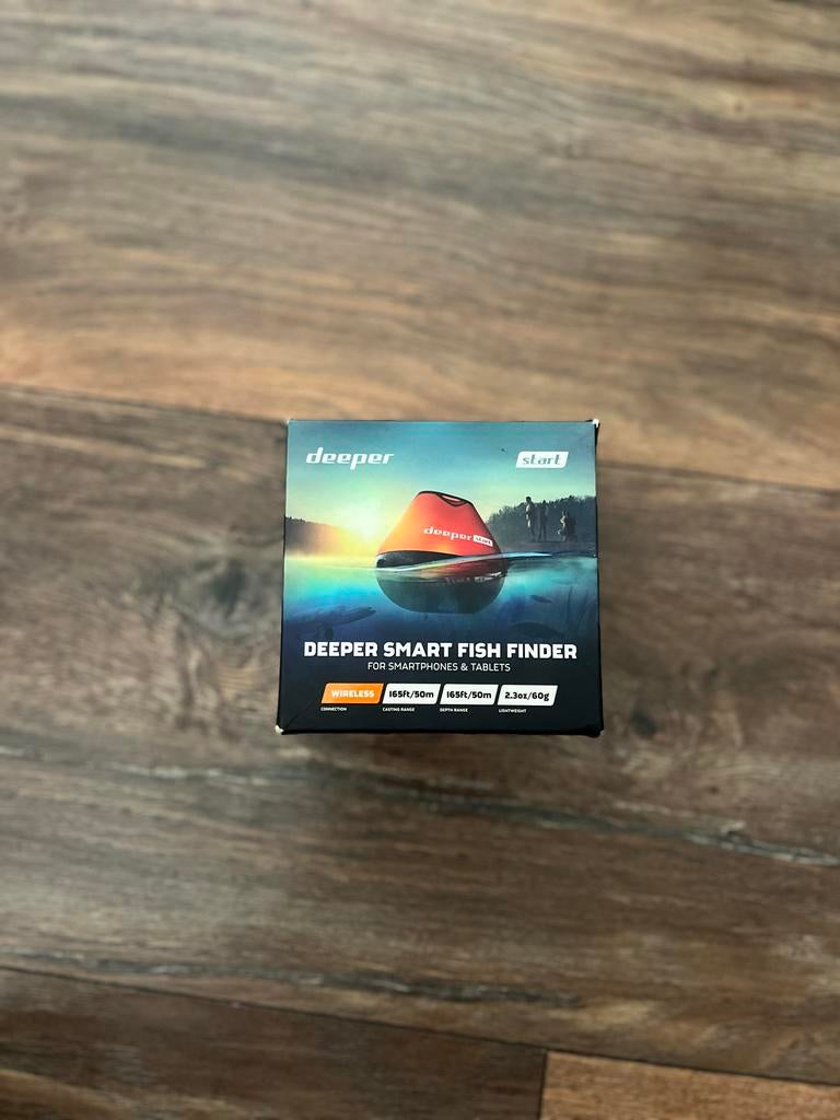 Deeper Smart Fish Finder Start - Slechts 4x gebruikt!, Ophalen of Verzenden, Zo goed als nieuw, Overige typen