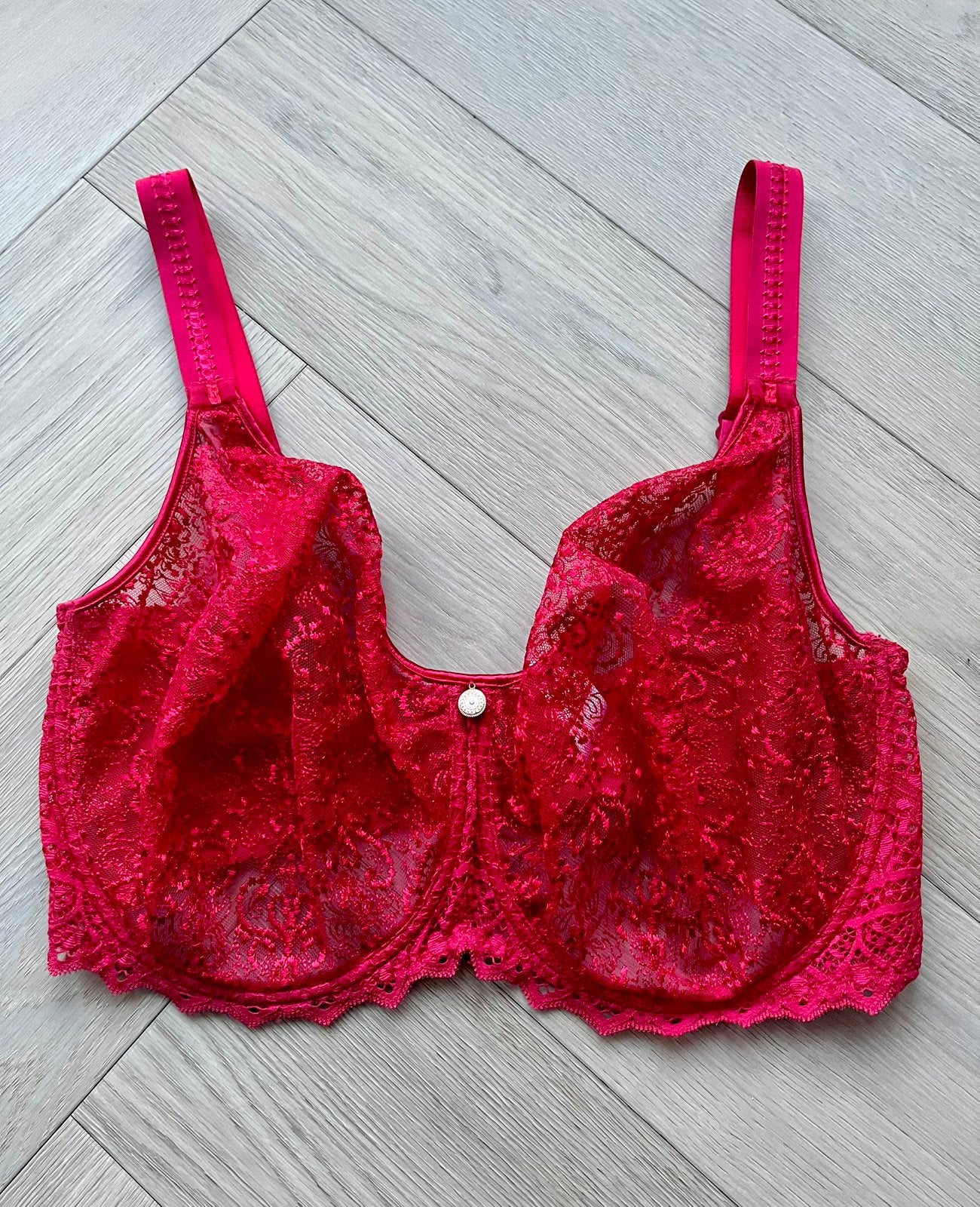 Empreinte 85H Cassiopée Rood FullCup (LEES BESCHRIJVING), Ophalen of Verzenden, BH, Rood
