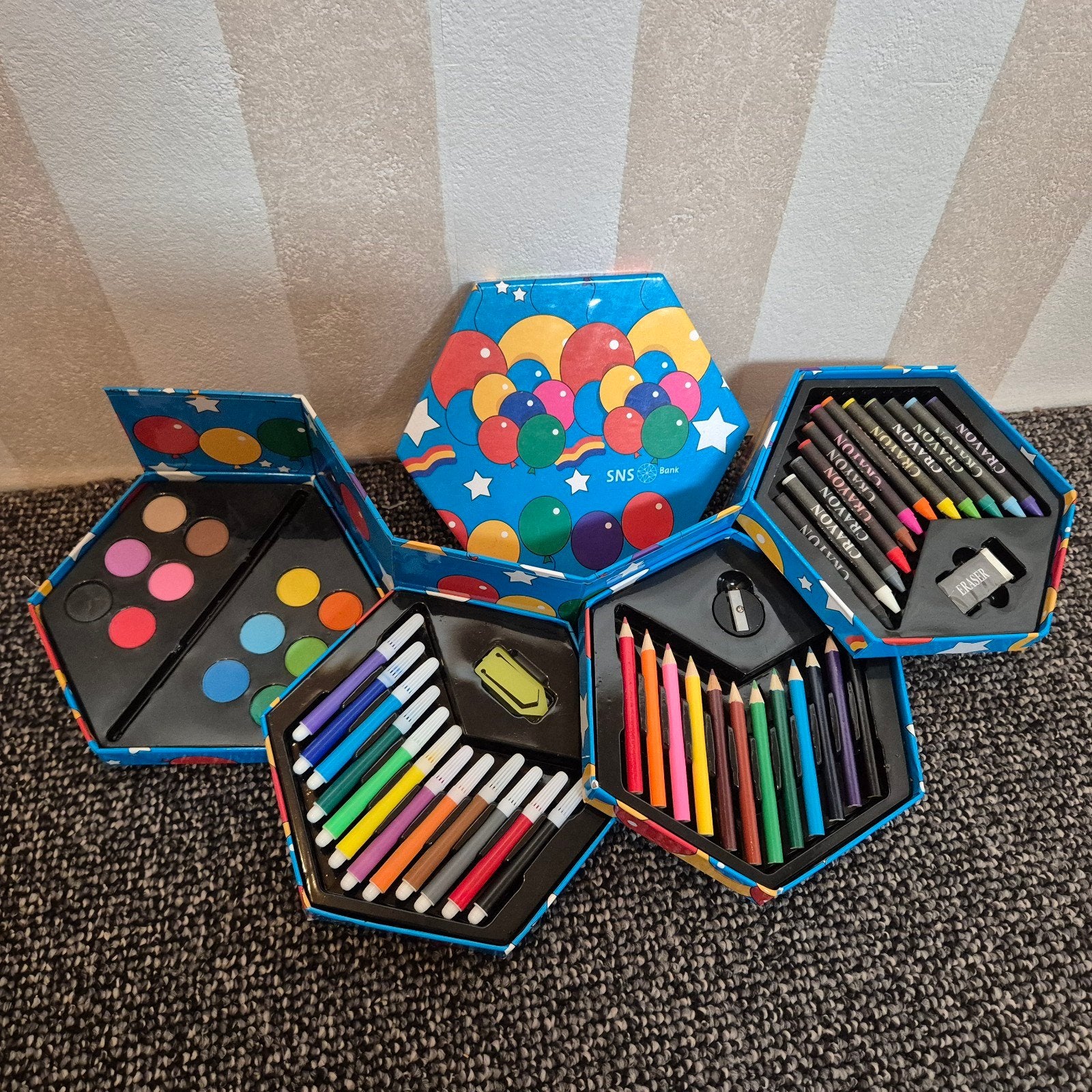 Retro Vintage Creatieve Box SNS Bank, Gebruikt, Overige thema's, Meerkleurig, Ophalen of Verzenden