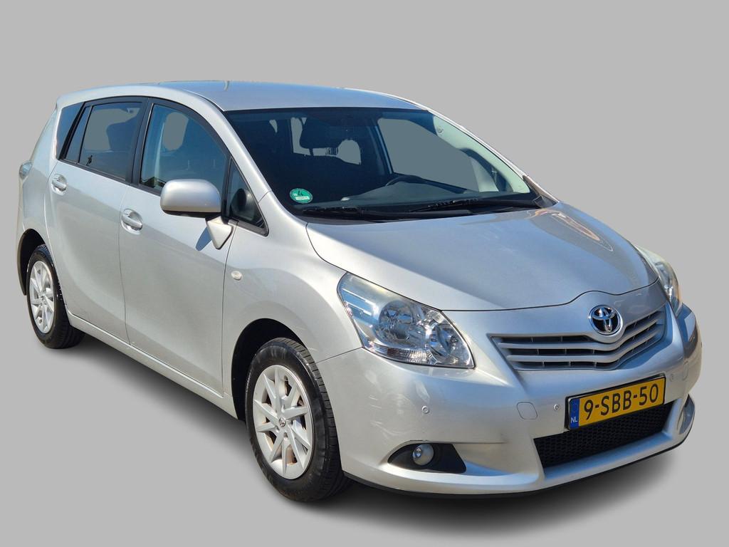 Toyota Verso 1.8 VVT-i Business Titanium 7p. Trekhaak, Navi,, Voorwielaandrijving, Euro 5, Zwart, 4 cilinders