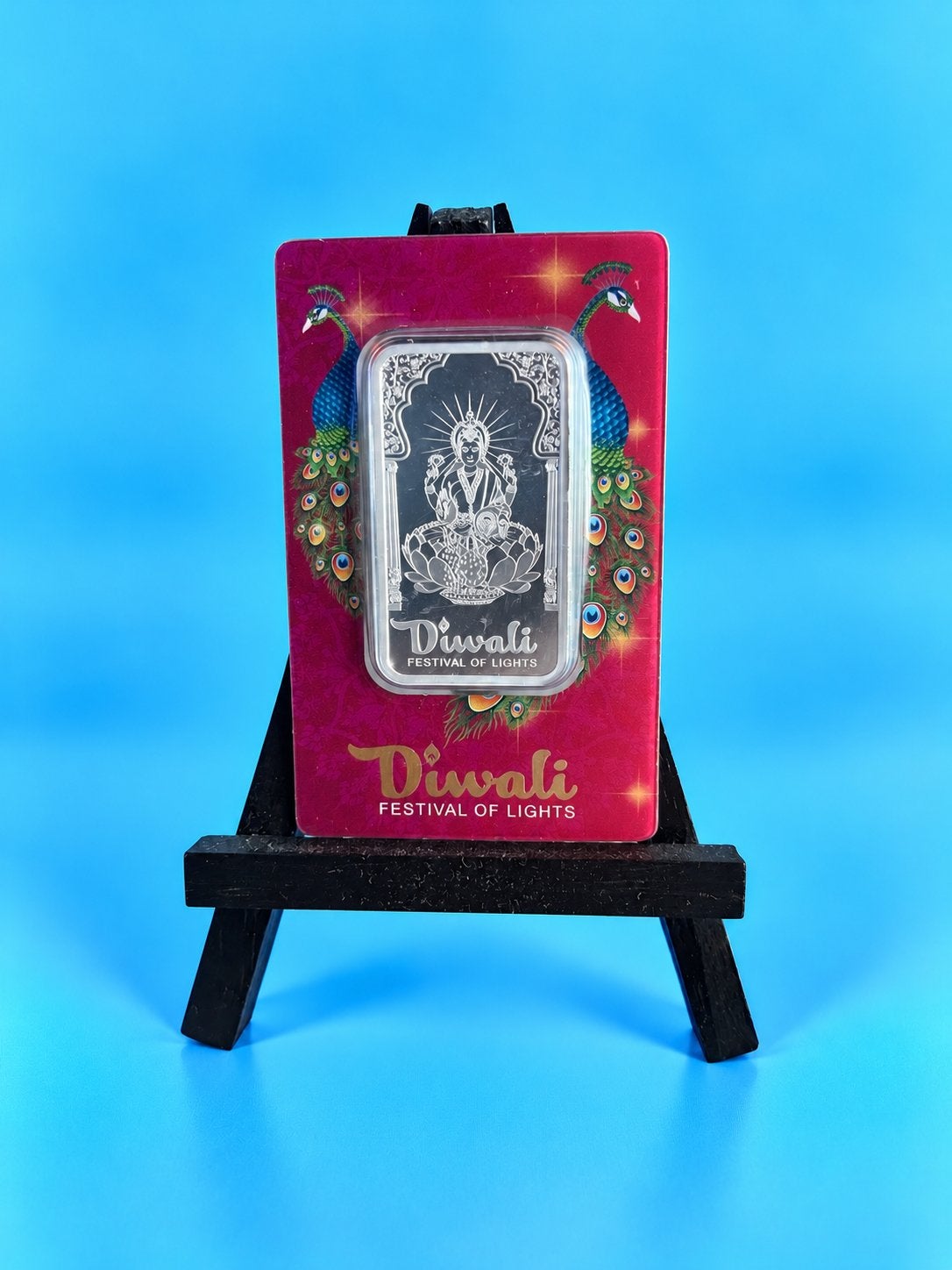 PAMP Suisse🇨🇭Diwali Lakshmi & Peacock 2024 1 oz Silver, Ophalen of Verzenden, Zilver