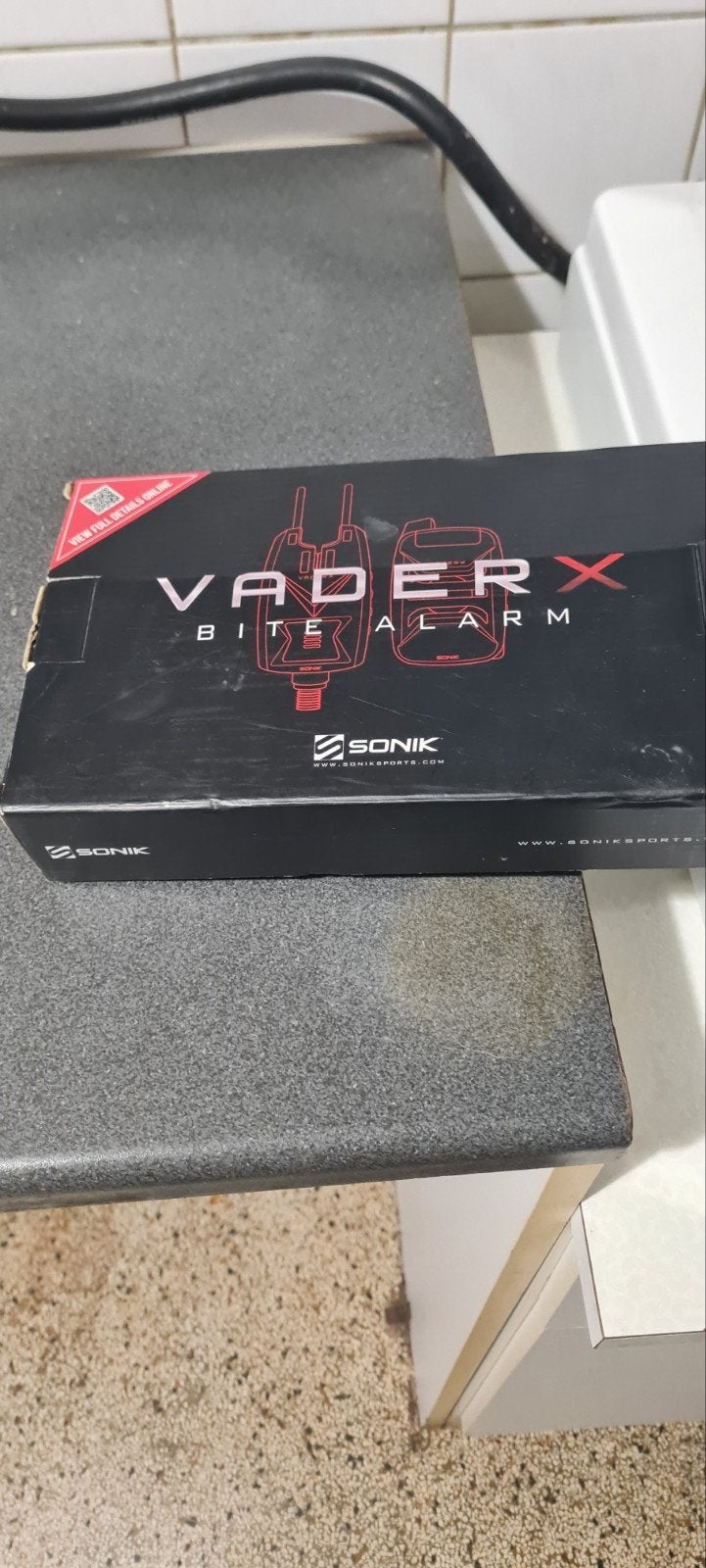 Sonik VADER BITE ALARM 2+1, Ophalen of Verzenden, Zo goed als nieuw, Werphengel