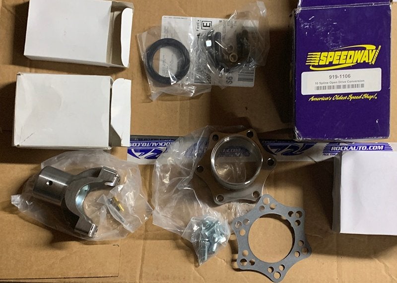 1935-1948 Ford 10-Spline V8 Open Drive Conversion Kit Hotrod, Auto-onderdelen, Ophalen of Verzenden, Nieuw, Ford