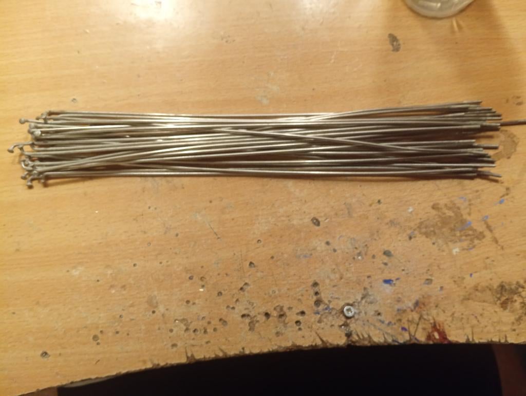 32x aluminium spaak 14 280mm, Wiel, Gebruikt, Kinderfiets, Onbekend