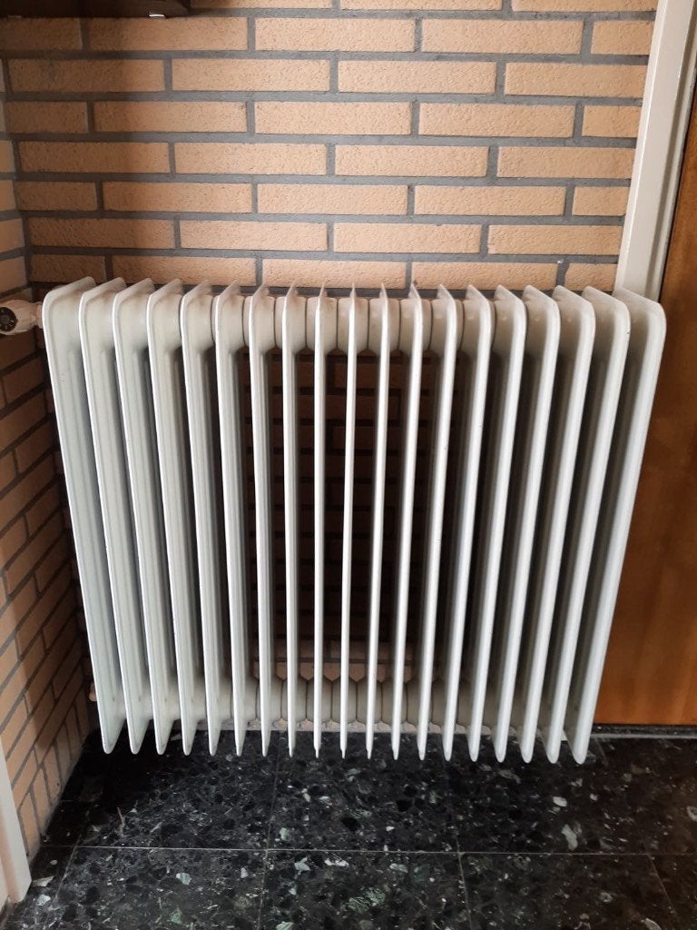 Radiator vintage, Doe-het-zelf en Verbouw, Verwarming en Radiatoren, Ophalen, Gebruikt, Radiator, 30 tot 80 cm