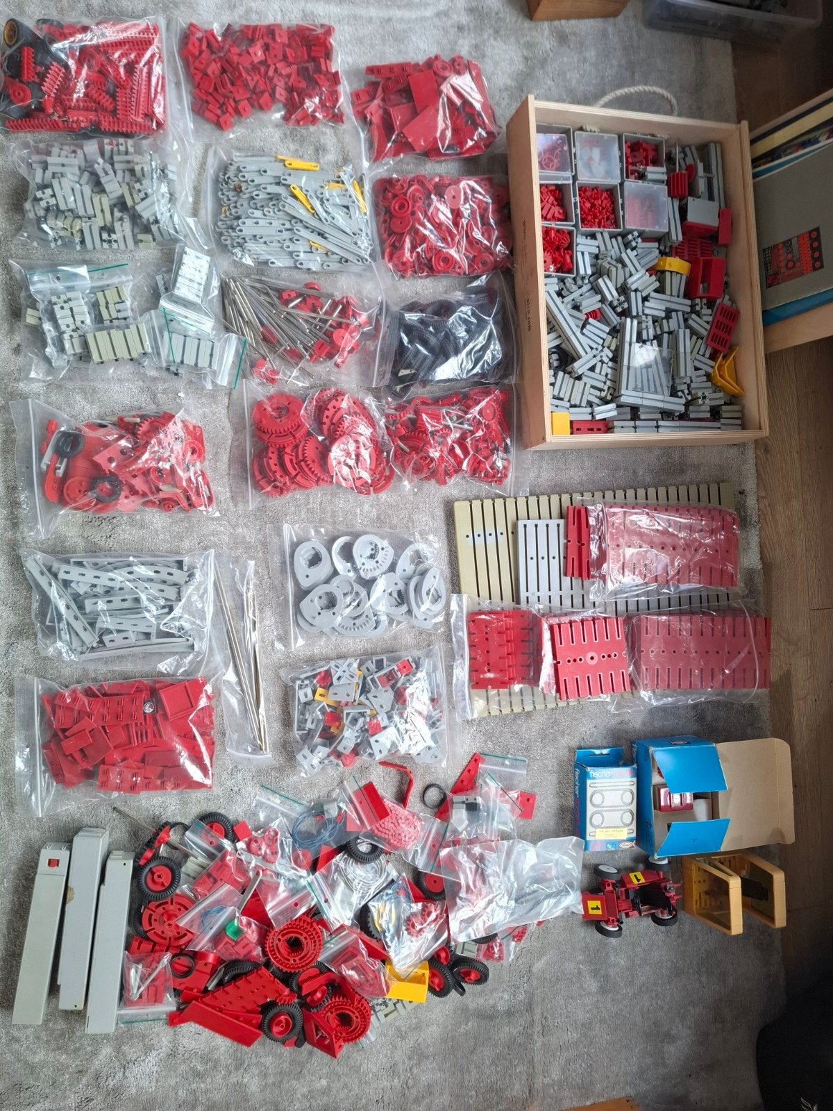 Grote collectie Fischer Technik in zeer goede staat, Verzamelen, Ophalen of Verzenden, Zo goed als nieuw