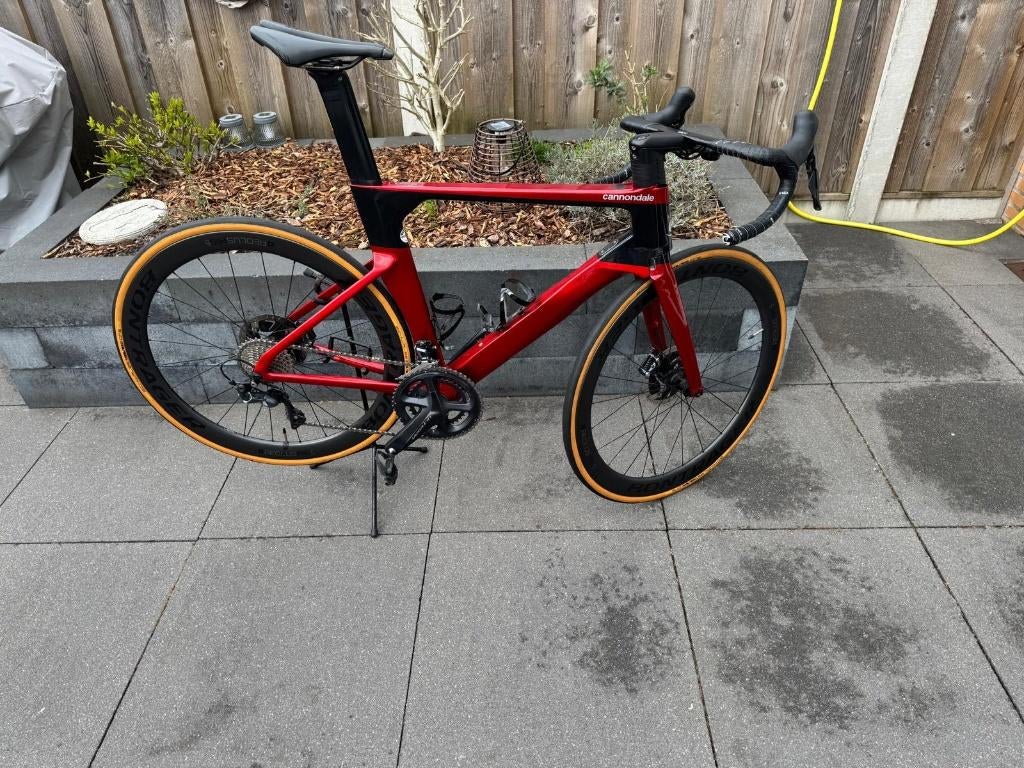 Cannondale SystemSix Aero Racefiets – Ultieme snelheid, Fietsen en Brommers, 28 inch, Gebruikt, Carbon, Heren