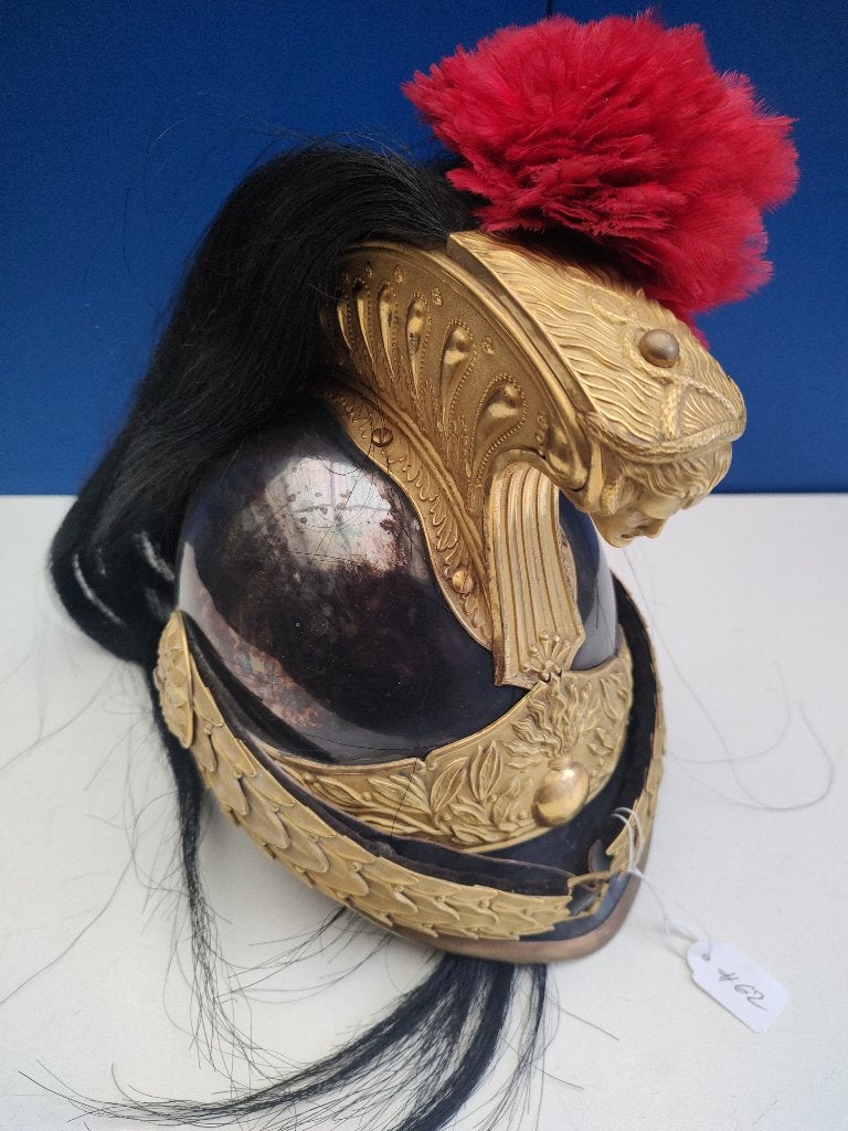 Helm # 62 - Frankrijk - Dragonder Officier, Verzenden, Landmacht, Overige gebieden, Helm of Baret