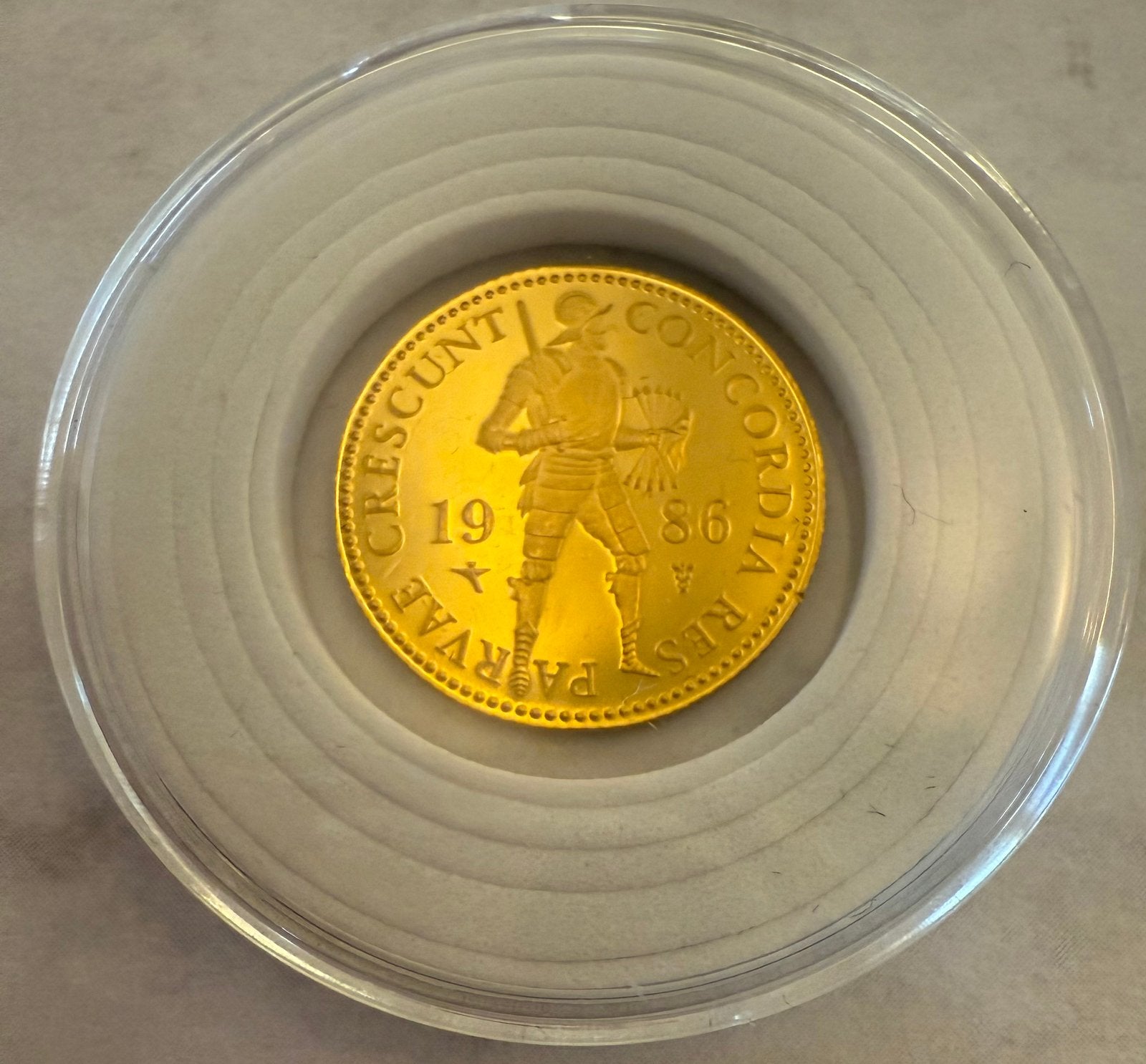 1 dukaat Goud 1986 / Enkele Dukaat /, Postzegels en Munten, Munten | Nederland, Ophalen of Verzenden, Koningin Beatrix, Overige waardes