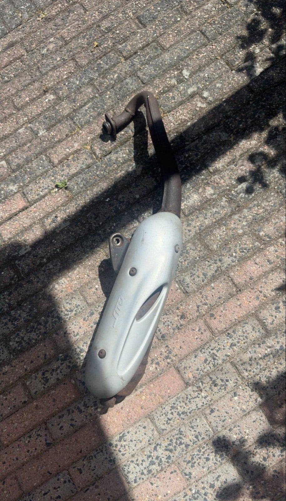 Uitlaat voor scooter/brommer, Ophalen of Verzenden, Gebruikt, Uitlaat