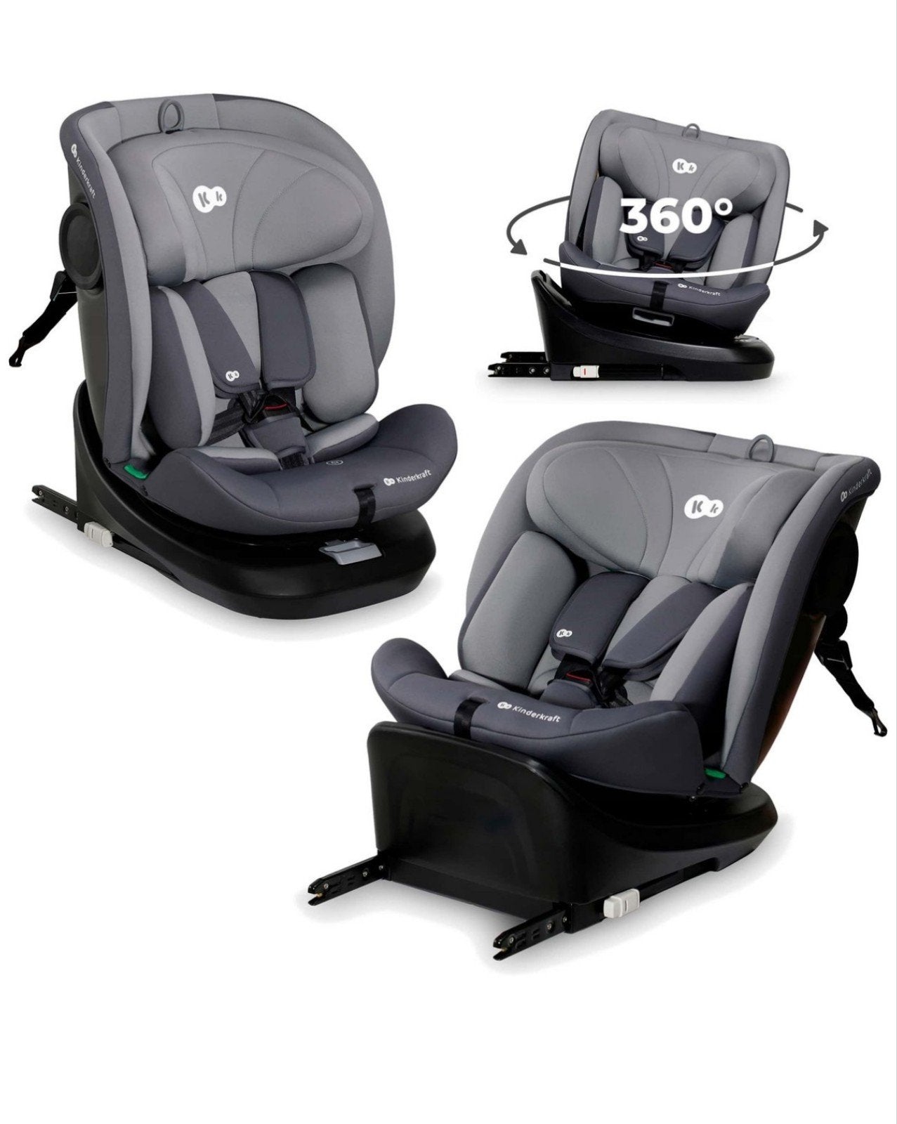 Kinderkraft I-Grow i-Size 360 draaibare autostoel (NIEUW), Overige merken, Verstelbare rugleuning, Nieuw, Ophalen of Verzenden