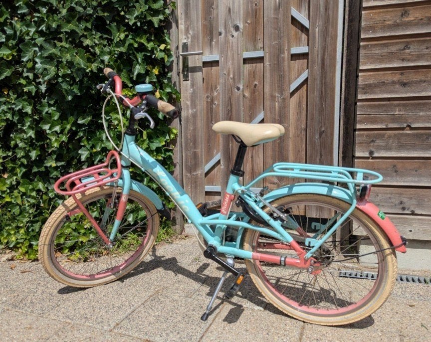 Meisjesfiets, Fietsen en Brommers, Fietsen | Meisjes, Ophalen, Gebruikt, 20 inch