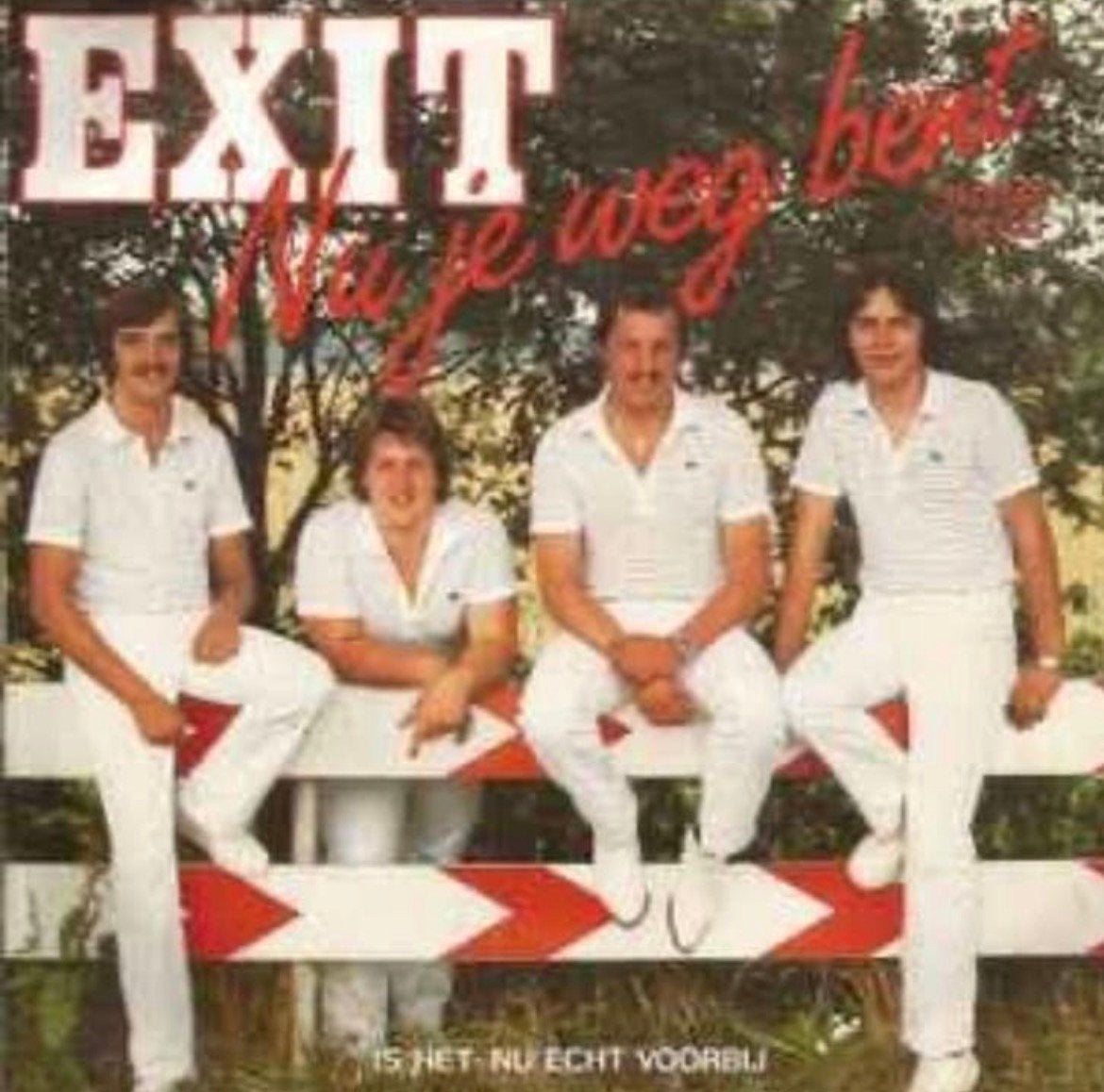 Exit – Nu Je Weg Bent / Is Het Nu Echt / Single Nm, Cd's en Dvd's, Vinyl Singles, Zo goed als nieuw, Nederlandstalig, Ophalen of Verzenden