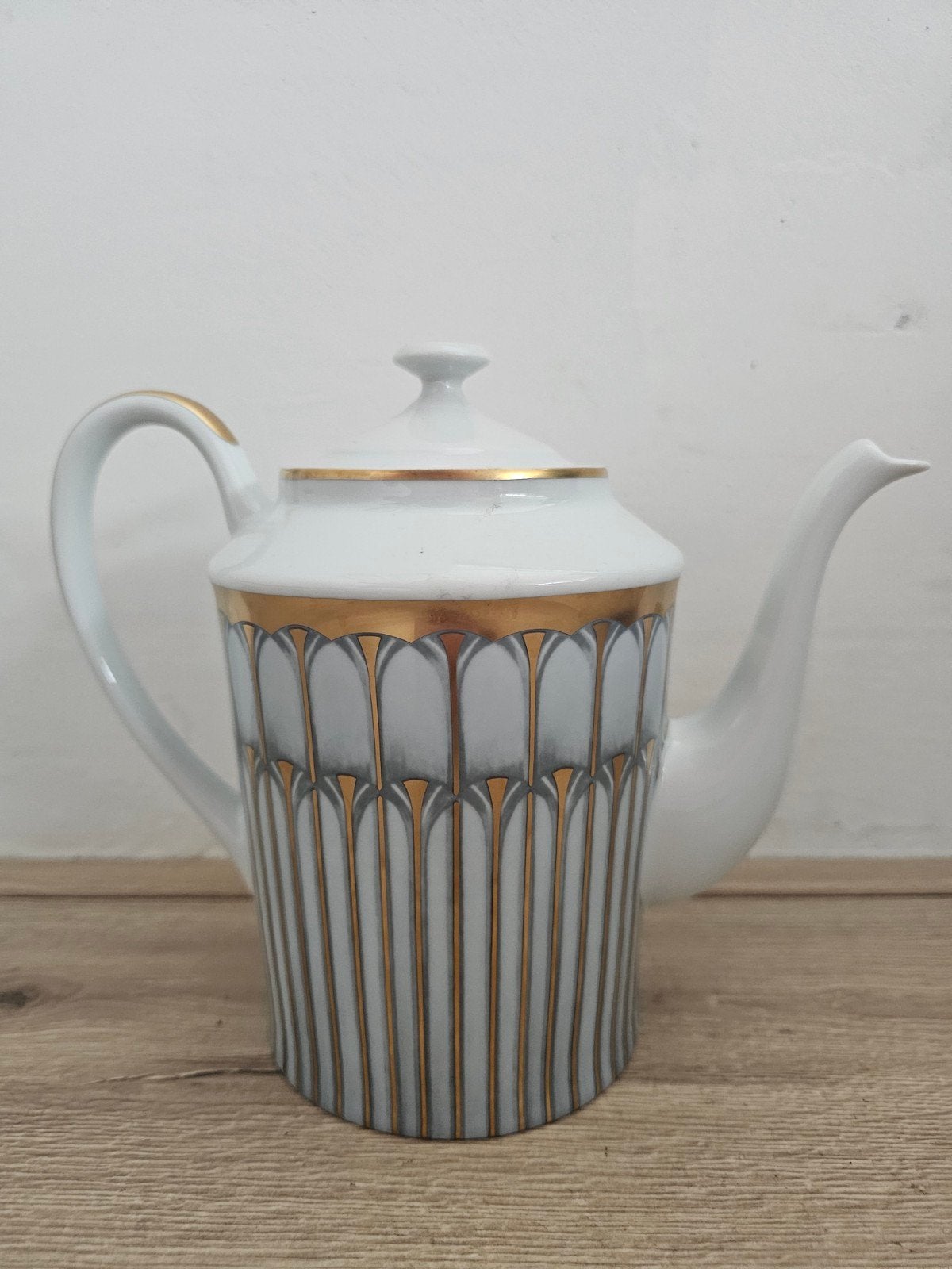 Prachtig antieke porseleinen theepot  - Nieuw! Deshoulieres, Ophalen