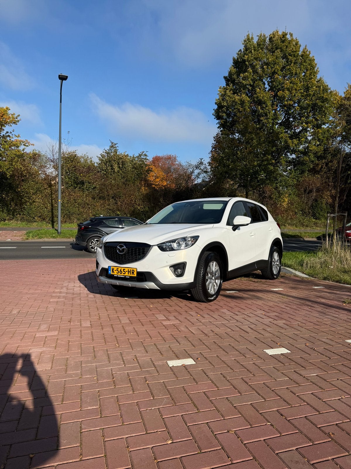 Mazda CX-5 2.0 121KW 2WD 2012 Wit, Voorwielaandrijving, 1998 cc, 4 cilinders, Wit