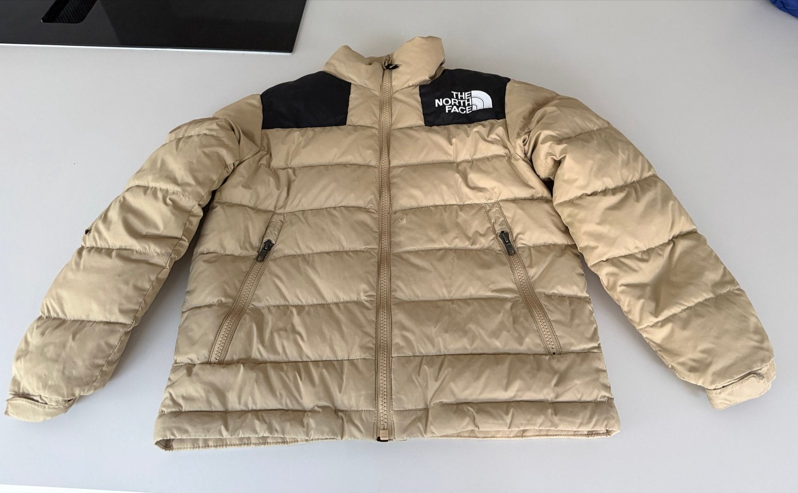 The North Face Gewatteerd Donzen Jas Youth M (10), Ophalen of Verzenden, Gebruikt, Jongen