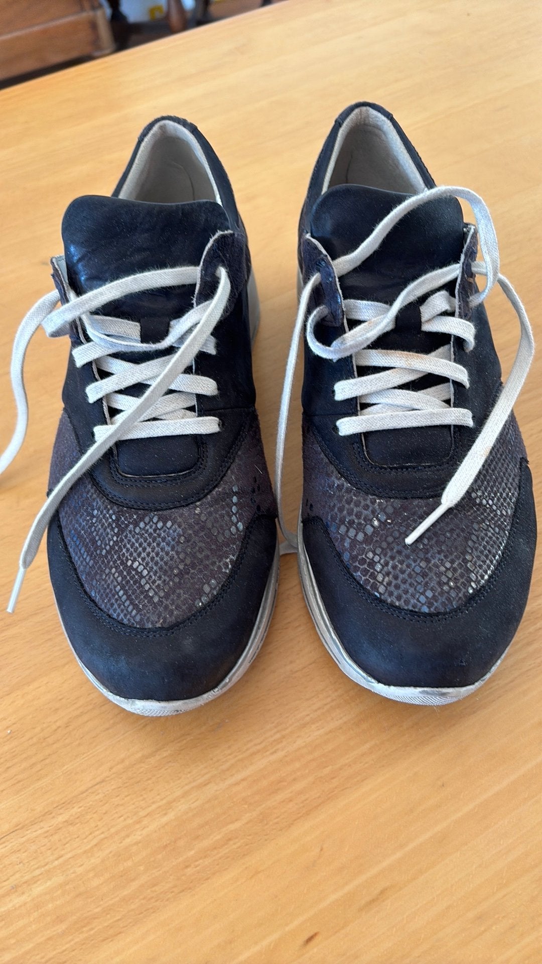 Durea damesschoenen maat 7, Blauw, Zo goed als nieuw, Wandelschoenen, Ophalen of Verzenden