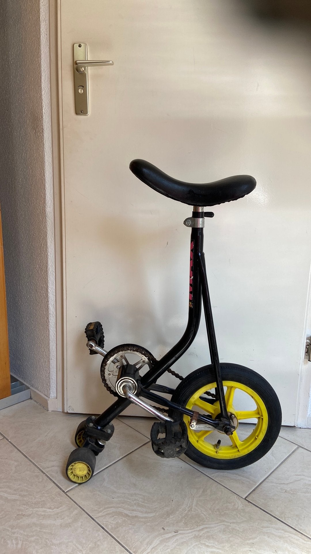 Max skatebike jaren 90 eenwieler skate bike 1990 1989 1991, Ophalen, Zo goed als nieuw