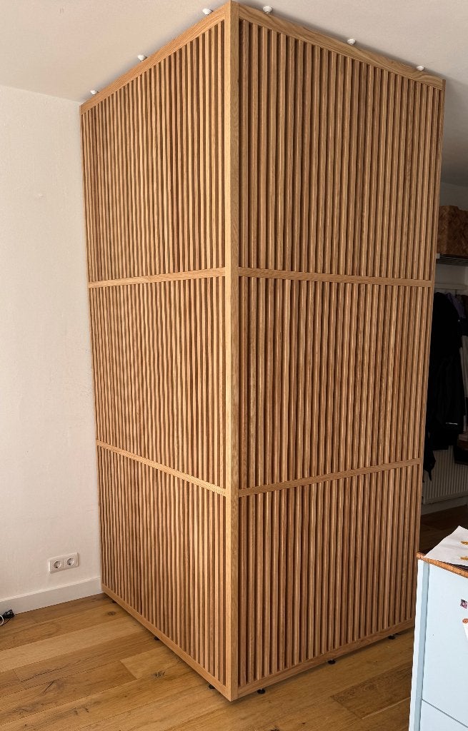 Eiken roomdivider, Ophalen, Zo goed als nieuw