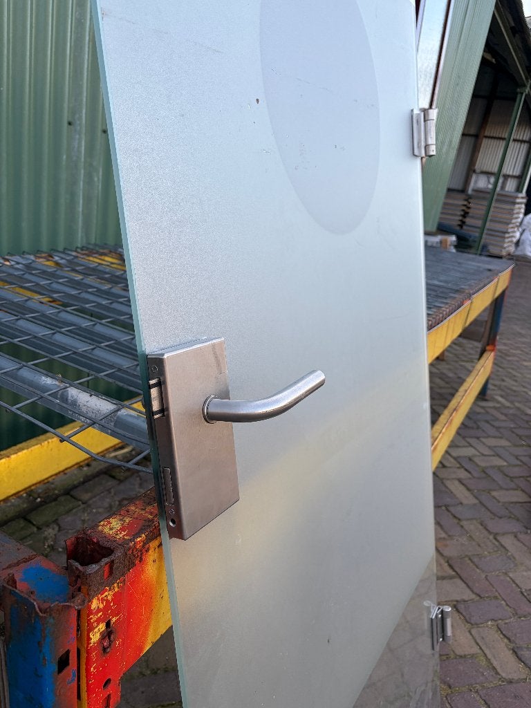 Glazen taats deur glasdeur glazendeur ( 537 ), Ophalen, Gebruikt, 120 cm of meer, Binnendeur