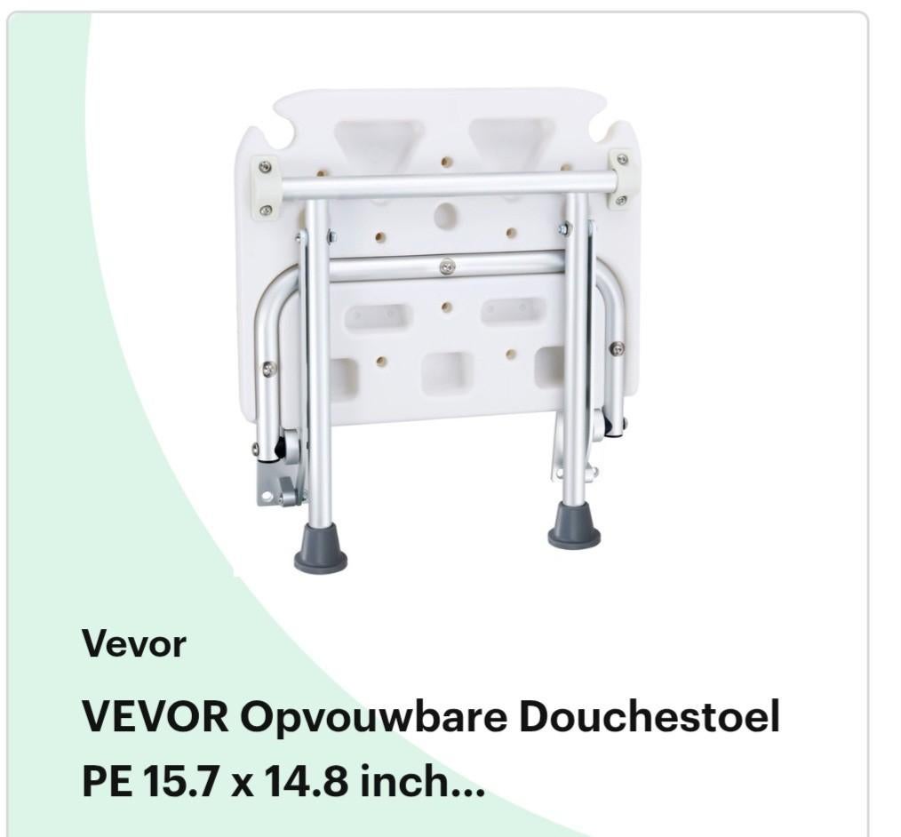 Opklapbare Douchestoel, Ophalen