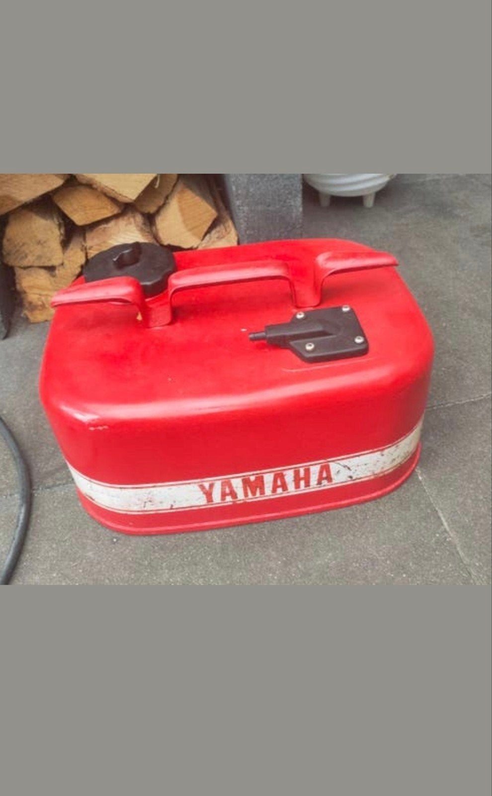 Externe stale retro Yamaha benzinetank voor boot, Watersport en Boten, Ophalen of Verzenden, Gebruikt, Motor en Techniek