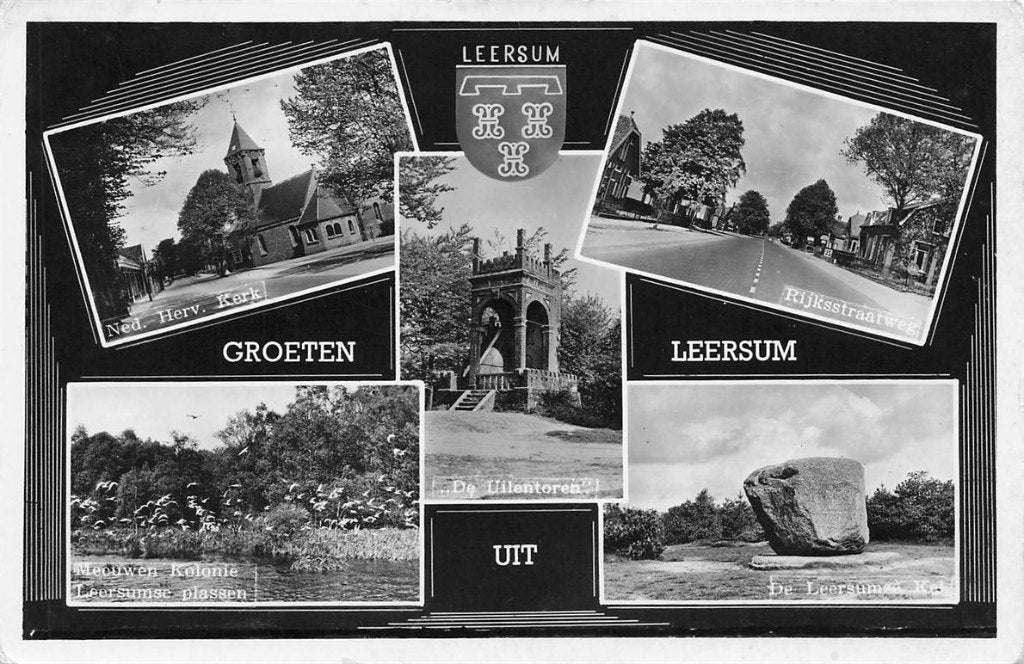 703-481-001 Leersum, Verzenden, Voor 1920, Utrecht