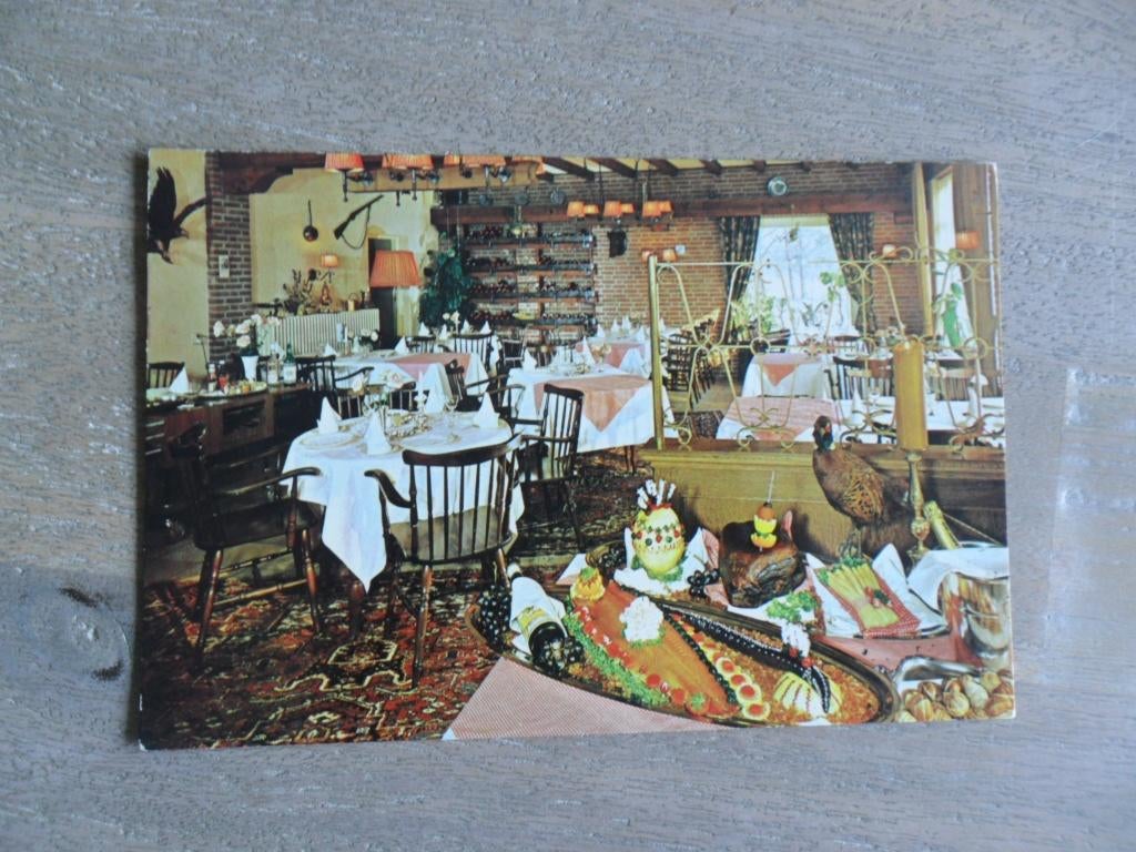 Drunen, Rotisserie Duinrand/interieur 1978, Verzenden, 1960 tot 1980, Gelopen, Noord-Brabant