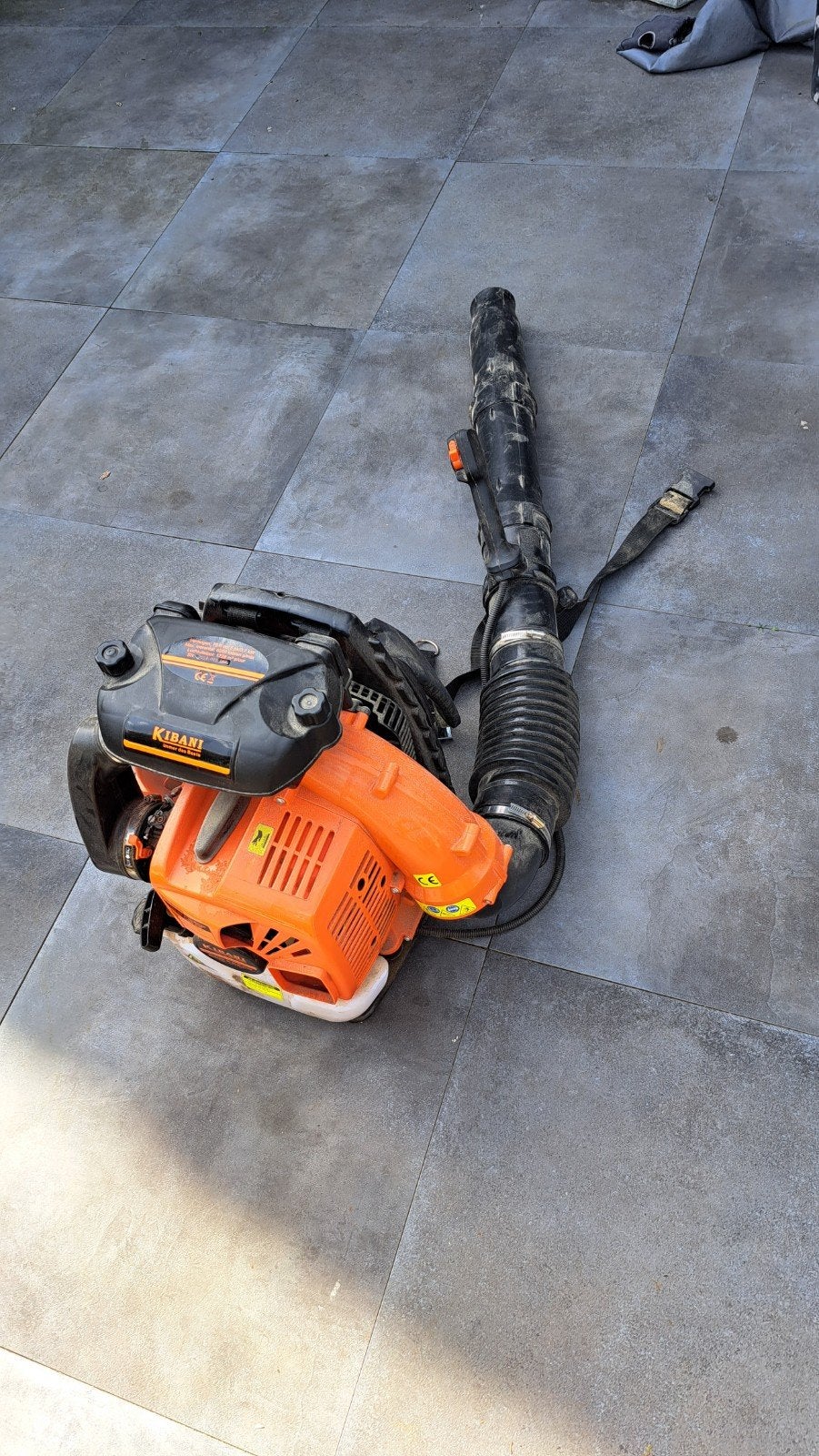 Kibani Ruggedragen Bladblazer met Benzine Motor