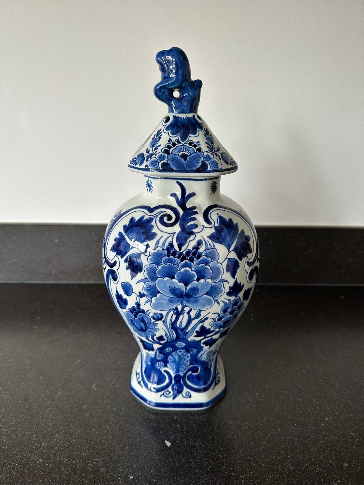 Delfts Blauwe Pul (dekselvaas) - De Porceleyne Fles, Ophalen of Verzenden