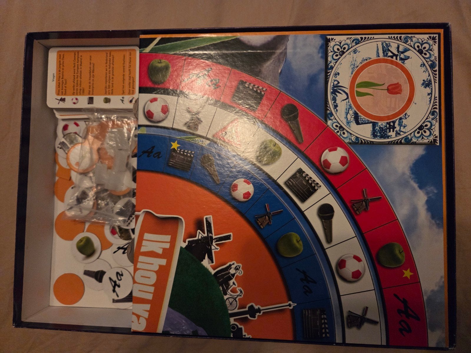 Ik hou van holland spel, Drie of vier spelers, Ophalen of Verzenden, Zo goed als nieuw, RTL 4